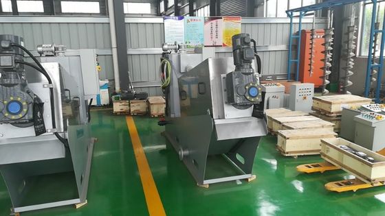 Gıda Sanayi Vidalı Çamur Susuzlaştırma Makinesi Paslanmaz Çelik