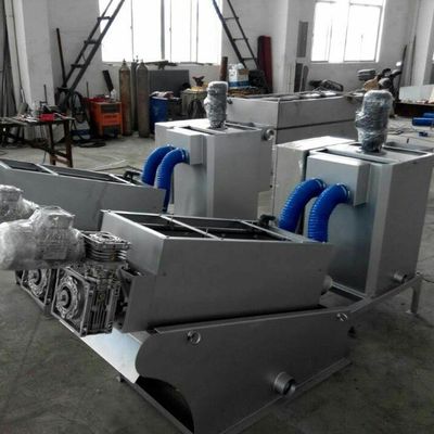 4.5m3 / h Vidalı Pres Çamur Susuzlaştırma Makinesi, Kimyasal Çamur Susuzlaştırma Ekipmanları