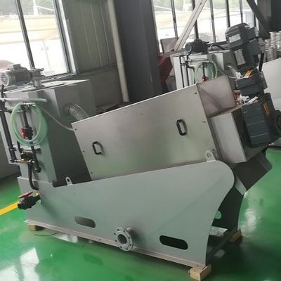 Gıda Sanayi Vidalı Çamur Susuzlaştırma Makinesi Paslanmaz Çelik