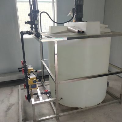 2000L / h Polimer Dozaj Ünitesi, 0.18Kw Kuru Toz Karıştırma Makinesi