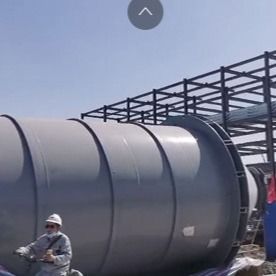5.6m Kireç Depolama Tankı, Paslanmaz Çelik Kireç Dozajlama Sistemi