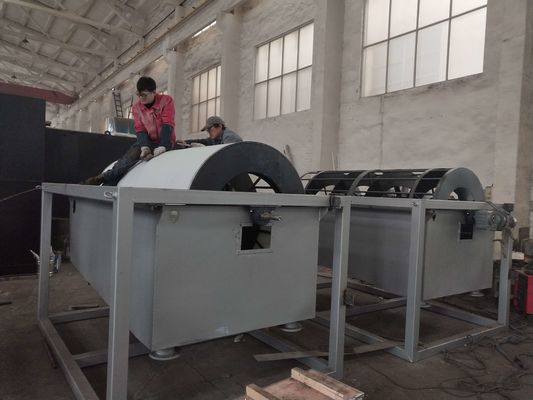 1.1Kw Yerçekimi Çamur Yoğunlaştırıcı, 1000mm Çamur Yoğunlaştırma Ekipmanı