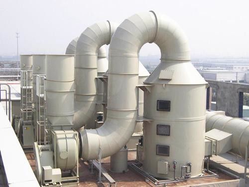 Kimyasal Gaz Emme Kulesi, Beyaz Püskürtme Kulesi Yıkayıcı