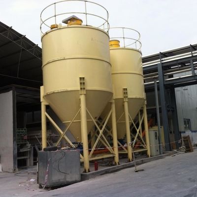 Kimyasal Kireç Depolama Silosu Atık Gaz Arıtma PLC Otomatik Kontrollü
