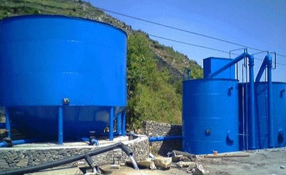 Kanalizasyon Arıtma için Mavi Otomatik Valveless Yerçekimi Filtresi