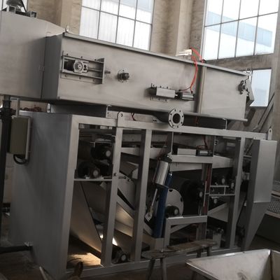 Döner Tambur Yerçekimi Bant Yoğunlaştırıcı Çamur Bant Filtre Pres 500mm 5m3 / H
